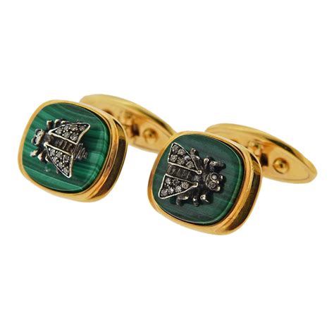 gucci cufflinks sale|authentic gucci cufflinks.